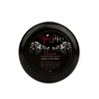 Elegant Edge Control 24 Hour Hold (BLACK) 4oz Sleek and Firm