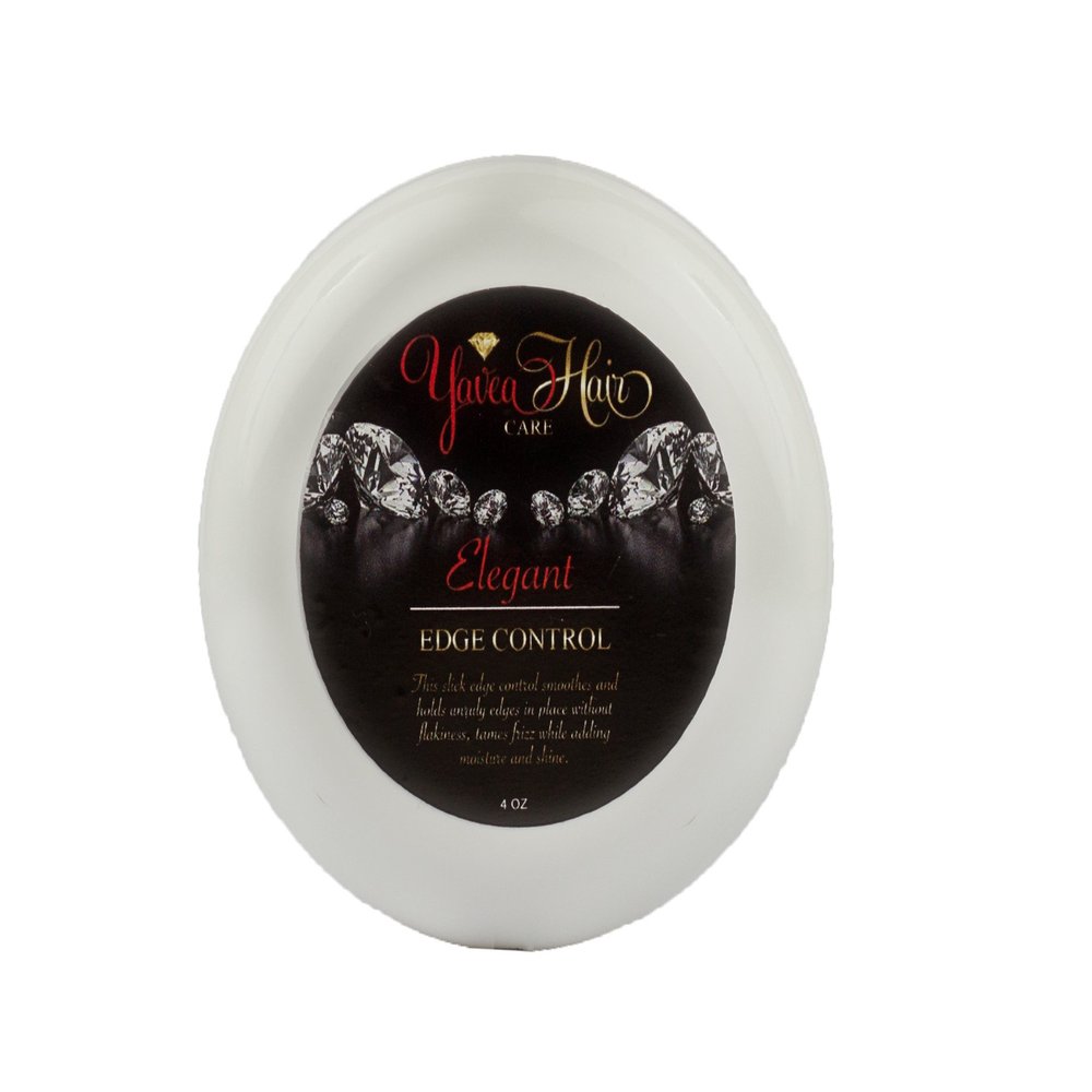 Elegant Edge Control 24 Hour Hold (CLEAR) 4oz Sleek and Firm