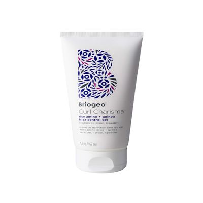 Briogeo Curl Charisma Rice Amino + Quinoa Frizz Control Gel, Curl Defining Styler for Wavy, Curly and Coily Hair Textures,Medium Hold, Frizz Control, Vegan, Cruelty-Free, 5.5 oz