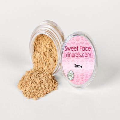 (5Gms) Sassy Shimmery Eyeshadow Powder by SweetFace Minerals, Waterproof Makeup Eyeshadow, Long-Lasting Eye Makeup, Eye-Enhancer Instant, Smudge-Resistant, Blendable