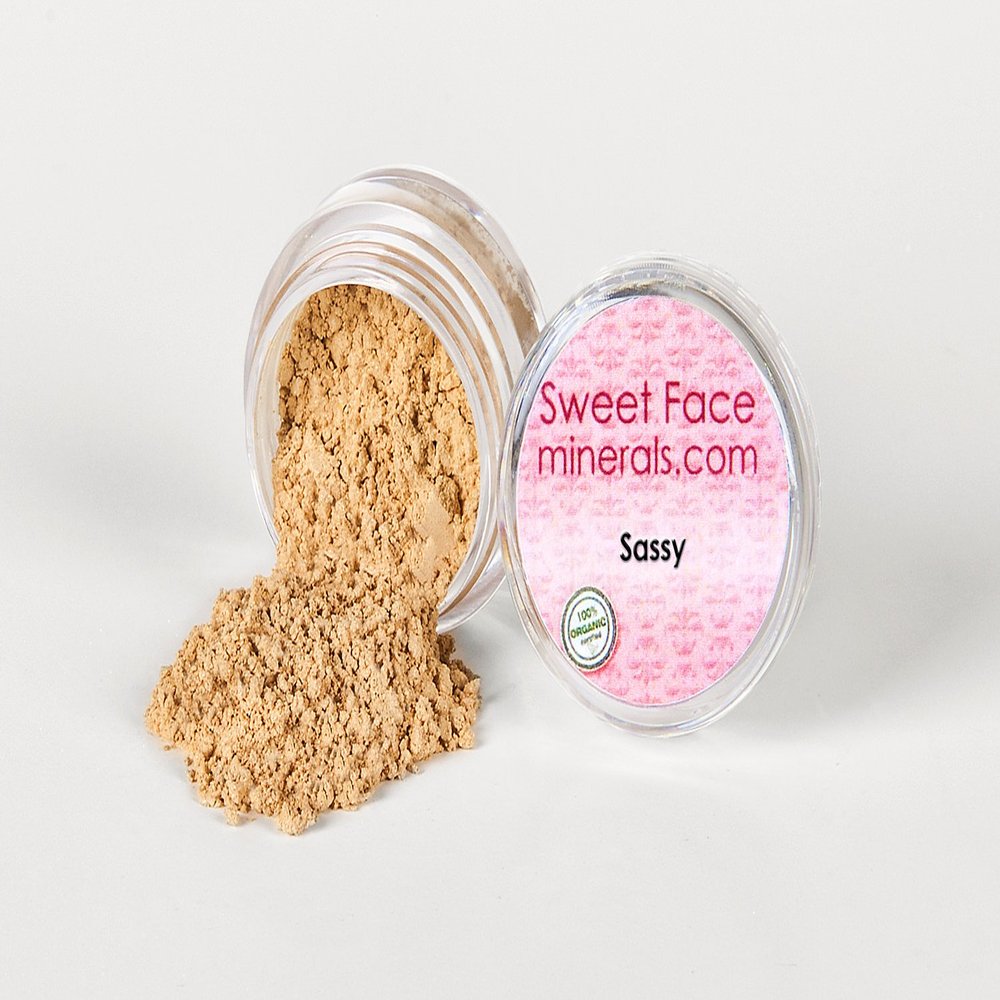 (5Gms) Sassy Shimmery Eyeshadow Powder by SweetFace Minerals, Waterproof Makeup Eyeshadow, Long-Lasting Eye Makeup, Eye-Enhancer Instant, Smudge-Resistant, Blendable