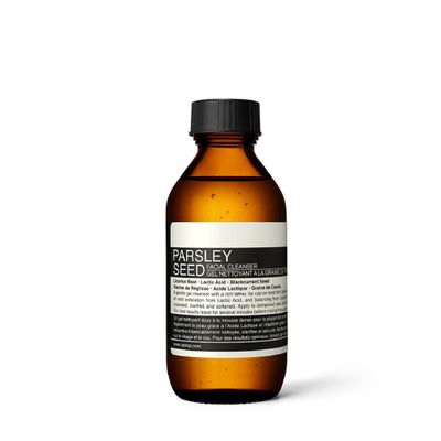 Aesop Parsley Seed Travel Face Cleanser | Mild Exfoliation to Clarify, Smooth, Cleanse Skin | 3.4oz / 100mL