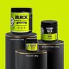 Rolda Black Styling Hair Gel - Medium To Strong Hold With Medium Shine For a Wet Slicked Back Look With All Day Hold - Activated Black Charcoal Covers Grey Hair Instantly 35.2oz view 4