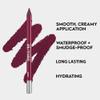URBAN DECAY 24/7 Glide-On Waterproof Lip Pencil (Venom - Rich Plum), Smudge-Proof, Longwearing Lip Liner, Smooth & Creamy Colors, Moisturizing Formula with Vitamin E - 0.04 oz view 3