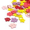 100 pcs fancy cloud and star buttons for sewing crafts view 1