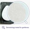 Buf-Puf Facial Sponge, Dermatologist Developed, Removes Deep Down Dirt & Makeup That Causes Breakouts and Blackheads, Reusable, Exfoliating, White, 3 Count view 3