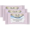 Olay Cleanse Makeup Remover Cleansing Face Wipes, Daily Facial Towelettes, Rose Water, 25 Count, 3 Pack view 1