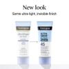 Neutrogena Ultra Sheer Dry-Touch Sunscreen For Face & Body, SPF 45 Broad Spectrum UVA/UVB Protection, Lightweight Water Resistant & Non-Greasy, Travel Size Sunscreen, 3 fl. oz Pack of 3 view 2
