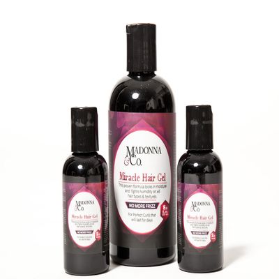 8oz Miracle Curly Hair Gel (8oz)