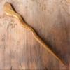 JWL (1) Teak Spiral 6" Hair Stick Pick Pic Pin Fork - Hawaiian Style view 3