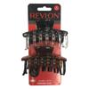 Revlon Strong Hold Hair Claw Clips, Brown/Black, 2 Count (Pack of 1) view 1