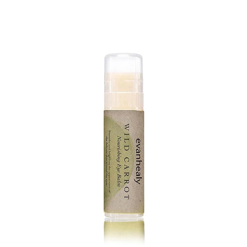 evanhealy Wild Carrot Immortelle Eye Balm | Organic Travel Moisturizer Stick | Hydrating Balm to Brighten Skin Around Eyes, Face, & Body | On the Go Moisturizer