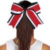 Jumbo 3 Color Hair Bow Purple view 2