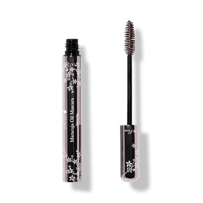 100% PURE Maracuja Oil Mascara Dramatic Intense Volume & Length Natural Fruit Pigmented Voluminous Eyelash Makeup No Clumping, Smudging or Flaking - Vegan, Dark Chocolate Color - 0.35 oz