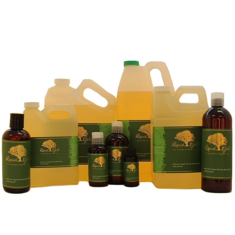 Liquid Gold Inc 32 Fl.oz Premium Sesame Oil Refined Pure & Organic Skin Hair Nails Health
