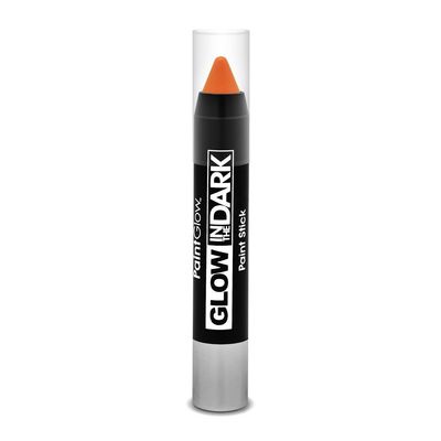 3g Neon Orange Glow In The Dark Paint Stick