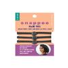 Snap Hair Ties for Thick, Natural, Curly Hair | No Slip, No Tension Pro Hair Tie | Strong Ponytail Holder (3 Pack, Black) view 1
