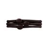 Snap Hair Ties for Thick, Natural, Curly Hair | No Slip, No Tension Pro Hair Tie | Strong Ponytail Holder (3 Pack, Black) view 3