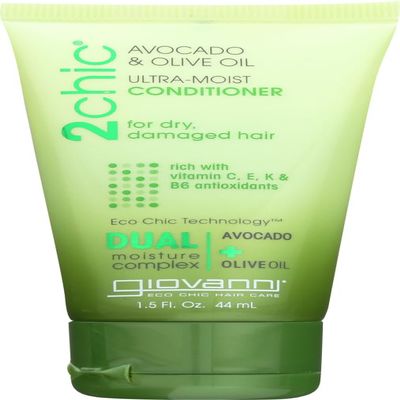 2Chic Avocado and Olive Oil Ultra-Moist Conditioner 1.50 Ounces (Case of 12)