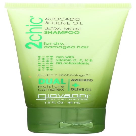 2Chic Ultra-Moist Shampoo Avocado and Olive Oil 1.50 Ounces (Case of 12)