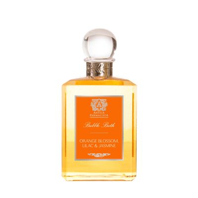 Antica Farmacista Bubble Bath - Relaxing Foam Bath with Honey, Jojoba Oil & Aloe Vera - Luxury Gift for Any Occasion - Orange Blossom, Lilac & Jasmine, 16 fl oz