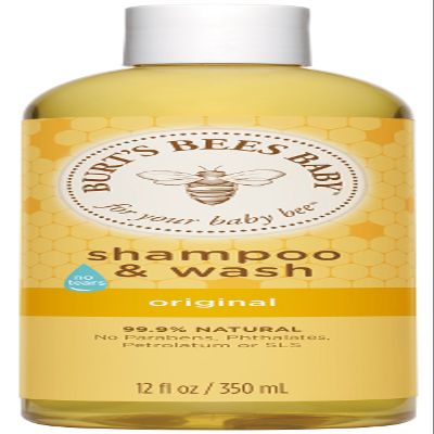 Burt's Bees Baby Shampoo & Wash, Original Tear Free Baby Soap - 12 Ounce Bottle