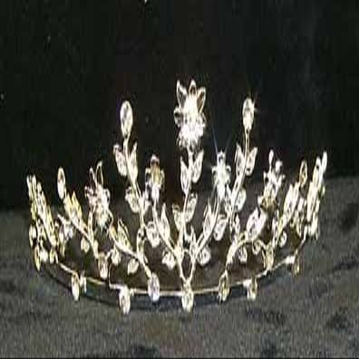 #10949 - Filigree Crystal Tiara
