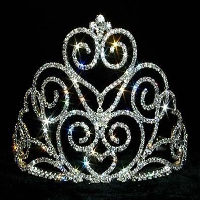 #12551 Victorian Heart Tiara - Small