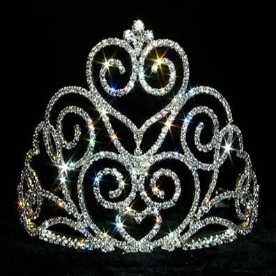 #12551 Victorian Heart Tiara - Small