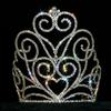 #12558 Victorian Heart Crown Tiara - Medium view 1