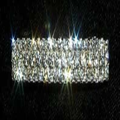 #12705-3 Row Rectangle Barrette