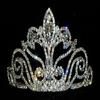 #12738 Medium Fleur Di Lis Tiara view 1