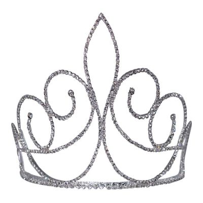 #15466 - Fleur De Swirl Tiara - 5"