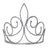#15466 - Fleur De Swirl Tiara - 5" view 1