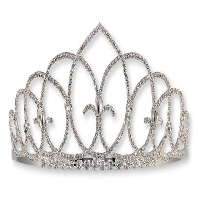 #15436 - Vaulted Ceiling Tiara with Combs - 2.5"