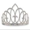 #15436 - Vaulted Ceiling Tiara with Combs - 2.5" view 1