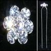 #14362 - Small Rhinestone Daisy Hair Pin view 1