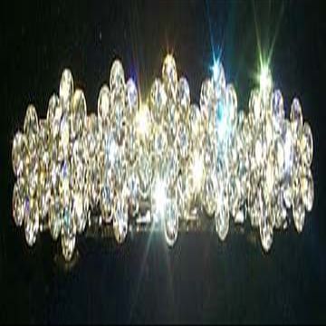 #11649 Twisted Snowflake Barrette