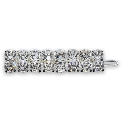 #12157 2 Row Jumbo Stone Barrette