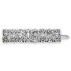 #12157 2 Row Jumbo Stone Barrette view 1