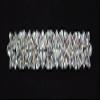 #12234 - Multiple Crystal Clover Barrette view 1