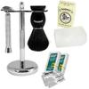 Barbero Shaving Kit + Alum Block and 10 Razor Blades view 1