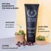 ZEUS Beard Conditioner Wash, Cleansing & Moisturizing Beard Wash with Green Tea & Natural Ingredients to Soften Beard  8 oz. (Made in USA) Sandalwood view 2