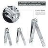 Manicure Set Professional Nail Clippers Kit Pedicure Care Tools- Stainless Steel Grooming Kit 12Pcs for Travel or Home (Pink) view 4