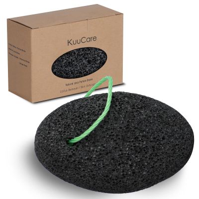 KuuCare Pumice Stone for Feet, Natural Earth Lava Pumice Stone - Foot Callus Remover for Feet Heels, Pedicure Exfoliator for Dead Skin, Hard Skin and Foot Scrubber