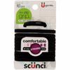 10-pk N/s Elastics Blk view 1