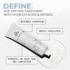 COSMEDIX Define Anti-Aging Face Cream with Hydroxy Acid & Retinol Complex - Age-Defying Facial Moisturizer for Fine Lines, Wrinkles & Uneven Skin - Lightweight PM Facial Treatment for All Skin Type view 2