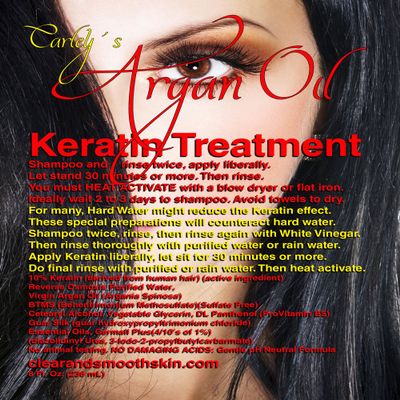 Carley's Keratin Treatment with Argan Oil