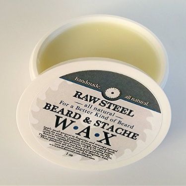 Raw Steel | Beard & Stache Wax 1oz
