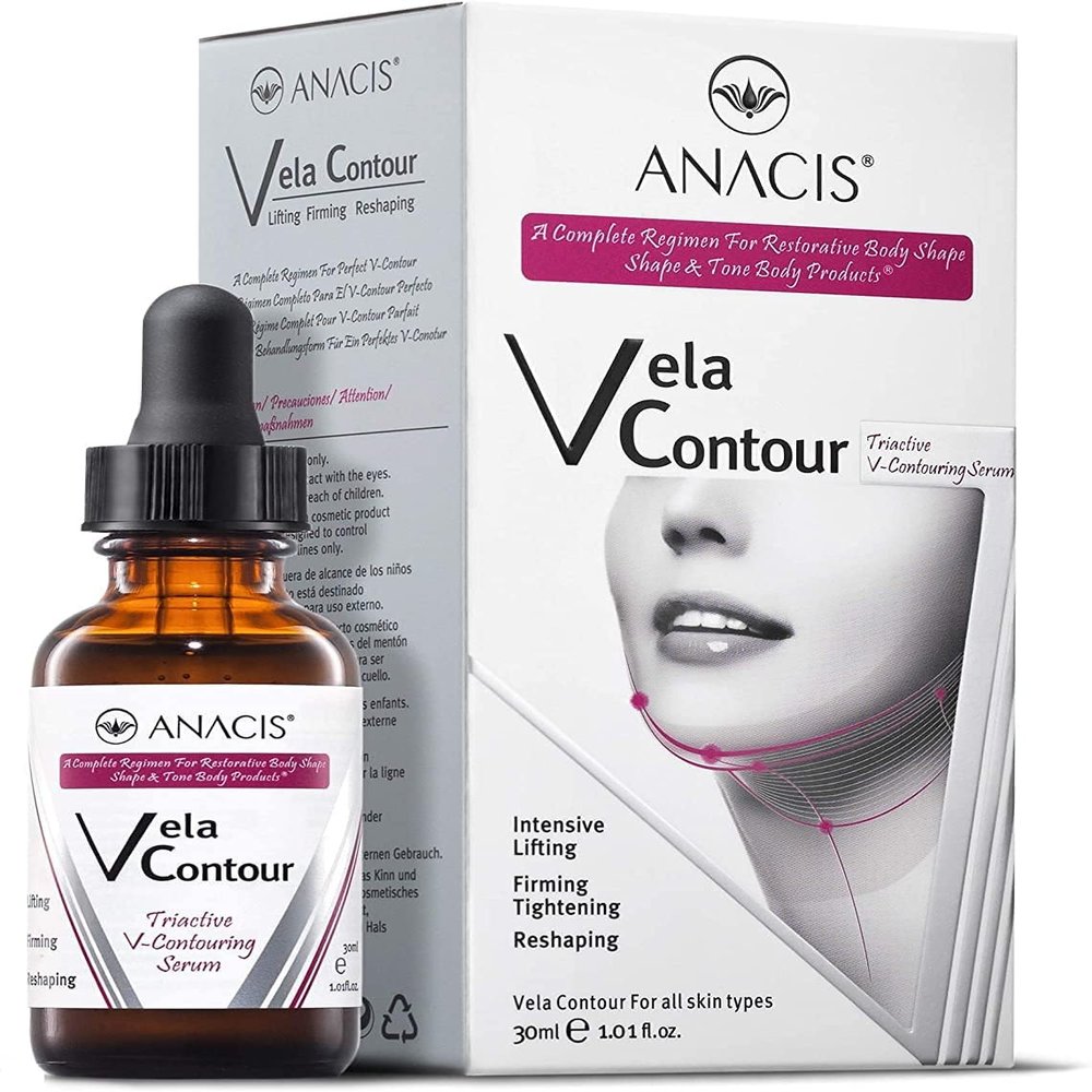 Advanced Neck Serum  V line Jawline - Fine Lines - Neck Wrinkles - Sagging Skin - Serum for Women and Men. Anacis 30ml